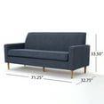 thumbnail image 3 of Bellamy Studios Augustine Upholstered 3 Seater Fabric Sofa, Dark Blue, 3 of 11