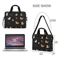 thumbnail image 3 of FORMRS 16" Laptop Sleeve Bag Carrying Case with Handle Travel Shoulder Briefcase, Pixel Cat, 3 of 8