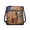 American Flag Horse Autumn, variant on Autumn Gray Wolf Pattern PU Leather Shoulder Crossbody Bag Shoulder Bag, Waterproof Stylish Women's Crossbody Bag Durable for Trip