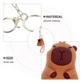 thumbnail image 4 of Capybara Keychain Cute Keychain Pendant Keychain Decorative Keychain Handbag Keychain, 4 of 4
