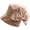 A-pink, variant on Womens Bow Bucket Hat Summer Sun Hat Canvas Beach Hat with Bowknot Wide Brim UPF 50+ Travel Foldable Bucket UV Hat Vacation