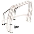 thumbnail image 2 of Go Rhino 9516C Bed Bar Component - Pair of Kickers (On wheel wells) - Chrome For 75-01 C15, C1500, Ram 1500, C10, Ram 2500, K15, K1500, K10, Ram 50 (Bed Length: 72.0, 78.0Inch), 2 of 2