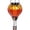 B, variant on Solar Hot Air Balloon Garden Light, Iron and Glass LED Simulated Flame Lantern, Waterproof Outdoor Courtyard Decorative Lamp for Patio Yard Pathway Lawn