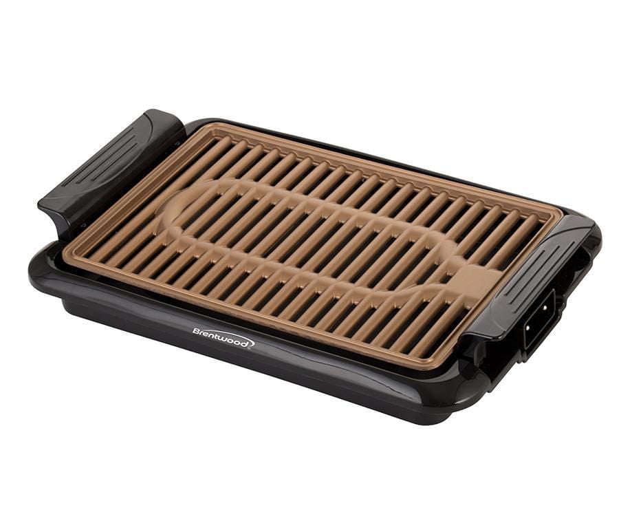 Brentwood TS-642 Grill électrique intérieur en cuivre, 1000W