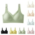 thumbnail image 3 of XFLWAM Bras for Women No Underwire Push up Comfort Bra Solid Color Seamless Brassire Sleep Bra Top Everyday Underwear, 3 of 3