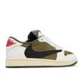 thumbnail image 3 of Jordan 1 Retro Low OG SP Travis Scott Olive Moyen, 3 of 8