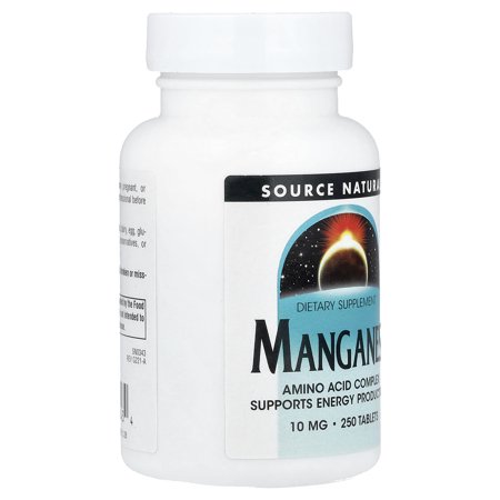 ソースナチュラルズ マンガン 10mg タブレット 250粒 Source Naturals Manganese 10mg 250Tablets お取り寄せ