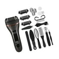thumbnail image 2 of Milaget Rechargeable Electric Foot File Callus Remover Machine Pedicure Device Foot Care black, 2 of 9