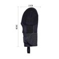 thumbnail image 4 of Baseball Sliding Mitt Glove for Softball Base Running Women Sports Hand Protector Adjustable Strap Leak Finger Right Hand Black, 4 of 8