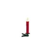 thumbnail image 6 of Set of Twentyfour Red LED Flameless Christmas Tree Clip On Candles, 6 of 7