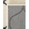 thumbnail image 6 of Unique Loom Trellis Frieze Collection Area Rug - Rounded (5' Octagon Ivory/Gray), 6 of 6