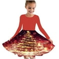 thumbnail image 2 of LOVZFMLL Robe Sans Manches à Col Rond pour Enfant avec Poches pour Enfant Moyen et Grand, 2 of 5