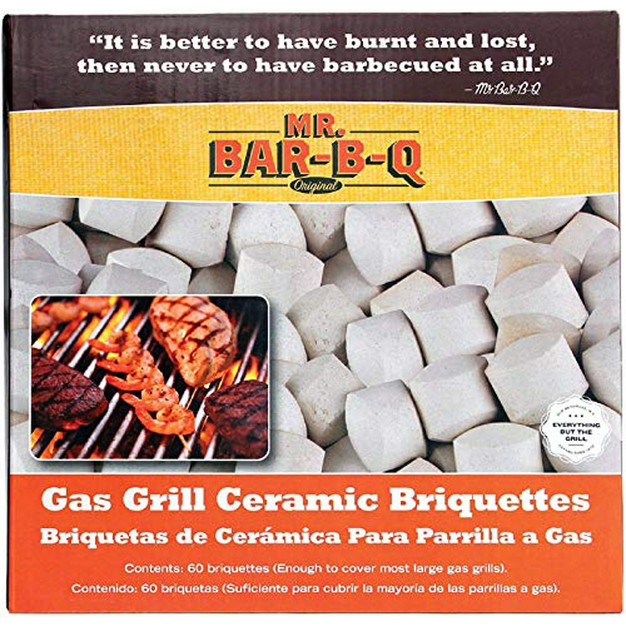 Gas bbq with briquettes discount