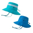 thumbnail image 1 of 2 uds sombrero para el sol para bebé playa protección transpirable niños niñas gorra de juego de verano al aire libre, 1 of 5