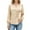 Beige, variant on RQYYD Womens Business Casual Blouses Dressy Work Tops Fall Fashion V Neck Pleated Long Sleeve Shirts