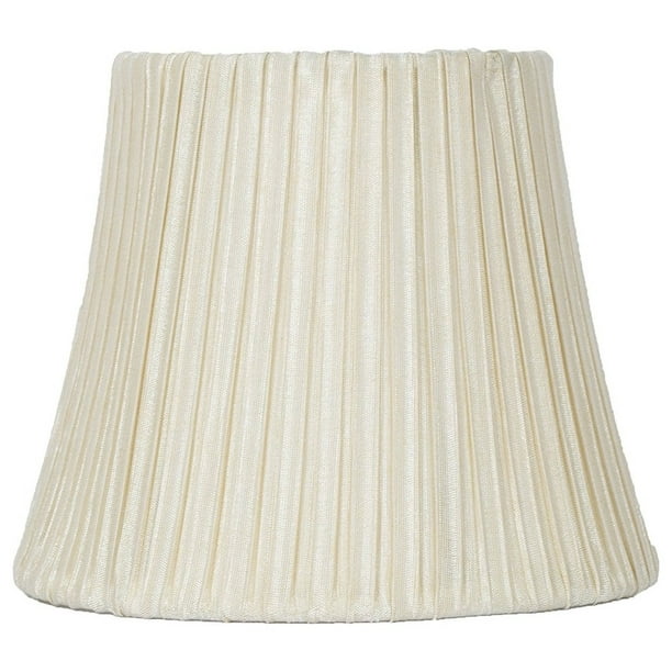 Urbanest Box Pleated Chandelier Lamp Shade, Cream, 3x6x5"