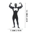 thumbnail image 3 of TIMIFIS Beer Corkscrew Gift Macho Metal Bottle Opener New Strange Beer Bottle Opener Kitchen Gadgets, 3 of 8