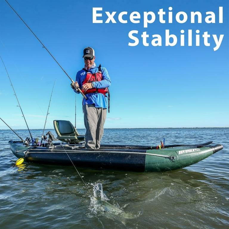 Sea Eagle 350FX Inflatable Explorer 1 Person 11'6” Fishing Kayak