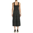 thumbnail image 3 of Beach Lunch Lounge Women’s Smocked Printed Midi Dress, 3 of 5