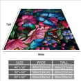 thumbnail image 2 of Gresahom Butterfly Blanket Gift for Butterfly Blanket Gift for Girls and Women Family Animal Beautiful Butterfly Blanket Super Soft Plush Flannel Throw Blanket for Couch Bed Sofa(60"x80"), 2 of 8