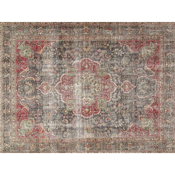 Ahgly Company Indoor Rectangle Traditional Light French Beige Brown Area Rugs, 2' x 4'