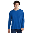 thumbnail image 5 of Gildan Heavy Cotton Long Sleeve Tee, Comfort Fit Taped Neck Royal T-Shirt, 4 Pack, Size S, 5 of 5