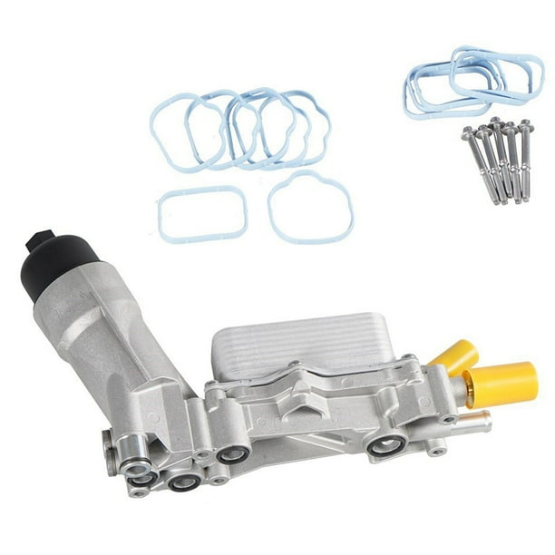 Oil Filter Adapter Housing Engine for Ram 3.6L V6 Oil Cooler 68105583AE 68105583AF 68105583AA