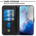 thumbnail image 4 of Estuche de Cuero PU con Cierre para Samsung Galaxy S20 5G , Funda Protectora con Billetera y Correa, 4 of 5