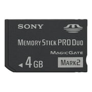 Sony MSMT4G/TQM - Flash memory card - 4 GB - Memory Stick PRO Duo Mark2