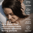 thumbnail image 3 of Bodyotics Reusable Menstrual Disc – Multi-Size Set (S & L) for All Menstrual Flows, Includes 2 Pouches – 12h Wear, up to 10-Year Lifespan – Orange & Red, 3 of 10