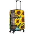 thumbnail image 3 of Sunflowers Travel Luggage Suitcase COVER, Washable Suitcase COVERS Elastic, S - Fits 18-21 inch (No Suitcase), 3 of 6