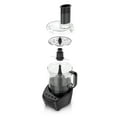 BLACK+DECKER Easy Assembly 8Cup Food Processor, Black, FP4200B