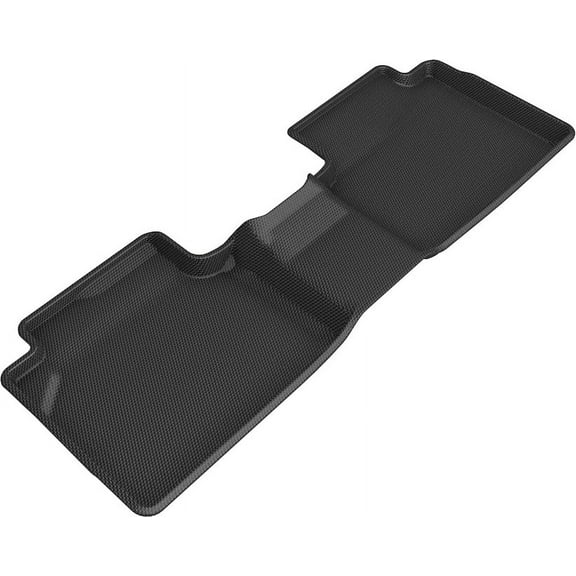 3D MAXpider Custom Fit Kagu Floor Mat (Black) Compatible with Ford Escape 2020-2022 - Second Row