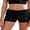 Black, variant on LMLYSoH Mini Shorts for Women Low Rise Fashion Sequin Decor Summer Going Out Micro Shorts