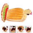 thumbnail image 1 of BESTYASH Cesta Para Y Con Tejido De Ratán Imitación Y Forma Festiva De Pavo, 1 of 6