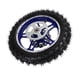 thumbnail image 3 of Rueda Trasera De Moto De Cross, Conjunto De Rueda Trasera De Fricción Fuerte Azul Para Motocicleta Todoterreno EOTVIA No, 3 of 6