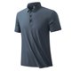 thumbnail image 1 of pstuiky Camisas de manga corta para hombre, Camisa/camiseta informal de verano para hombre con solapa y botones lisos para uso diario y al aire libre camisas casuales para hombre l, 1 of 3