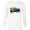 White, variant on Pride Rainbow Avengers Logo Proud Heroes Stickers - Long Sleeve T-Shirt for Men - Customized-Athletic Heather