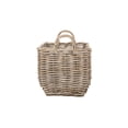 thumbnail image 5 of Kouboo Rectangular Storage Basket, Handwoven Rattan Basket with Handles, Organization & Home Décor for Storage, Large, Brown, 5 of 6