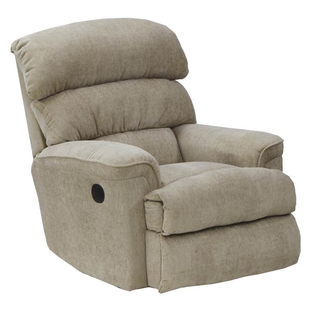 Chaise Rocker Recliner in Linen