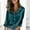 Dark Blue, variant on pstuiky Long Sleeve Tshirts Shirts for Women Fashion V-Neck Solid Color Women'S Clothing Business Casual Loose Fit Button Fashion Clothing Workout Tops for Women