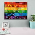 thumbnail image 4 of Epic Graffiti 'Gay' by Artpoptart, Canvas Wall Art, 16"x12", 4 of 8