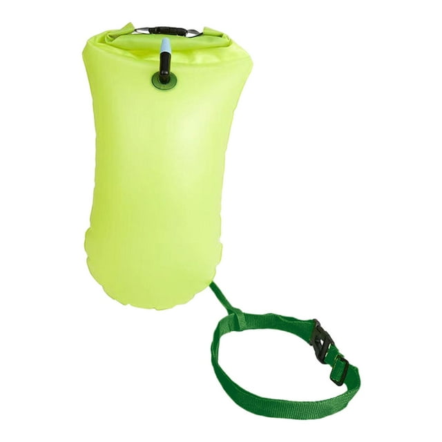 Almencla Bouée de Natation pour Adultes Sports Nautiques Triathlètes Vert 13L