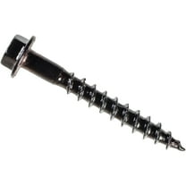 Simpson Strong Tie Simpson Outdoor Accents SD10112DBBR50#10 x 1-1/2-inch HexHead Black Powder-Coat Connector Screw 50-Pack, 1-1/2"