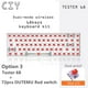 thumbnail image 5 of de mecánico 68Keys Tester68 2,4G/Bluetooth 5,0 2 modos para Opción 3 Baoblaze Teclado mecánico, 5 of 6