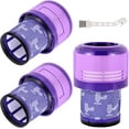 thumbnail image 1 of V11 Vacuum Filter Replacement Parts Compatible with Dyson V15 Detect Cordless Vacuum, Dyson V11 Cordless Vacuum, Dyson V11 Torque Drive Vacuum, Dyson V11 Animal Vacuum, Compare to Part # 970013-02_Sp…, 1 of 5