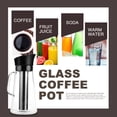 thumbnail image 2 of Cafetière à Infusion Froide 1 Pce Grande Capacité Pichet en Verre avec Filtre, 2 of 5