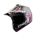 thumbnail image 4 of WOW Youth Kids Motocross BMX MX ATV Dirt Bike Helmet HJOY Dragon Pink + Goggles + MG Youth Pink Glove Bundle, 4 of 9