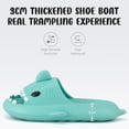 thumbnail image 2 of SAGUARO Cloud Shark Slides for Kids Cute Cartoon Slippers Shower Sandals, 2 of 7
