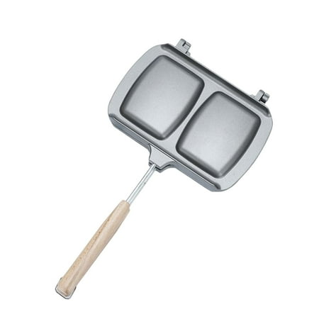 

Pan Home Cooks Sandwich Maker Non Stick Coating Easy to Clean & Mini Sandwich Makers Double Side Heating Pan